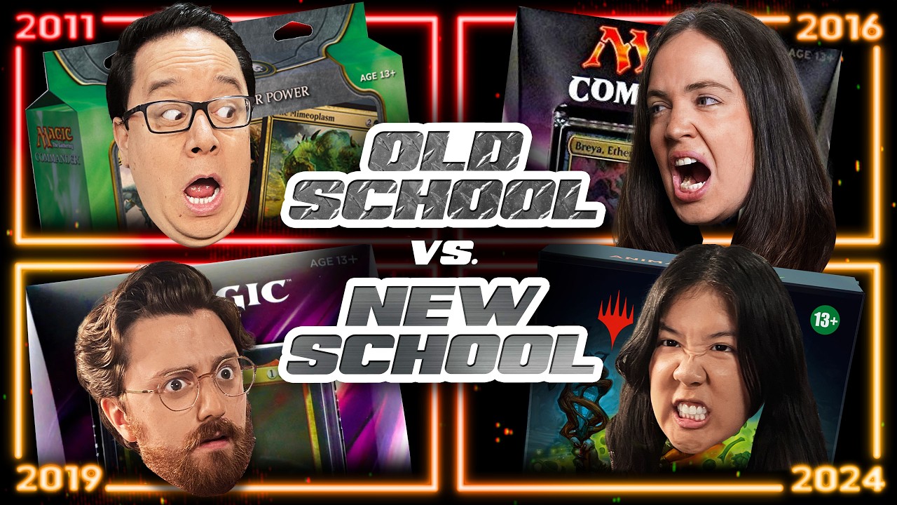 New School vs. Old School Precons | Extra Turns 55 | Magic: The Gathering Gameplay EDH MTG