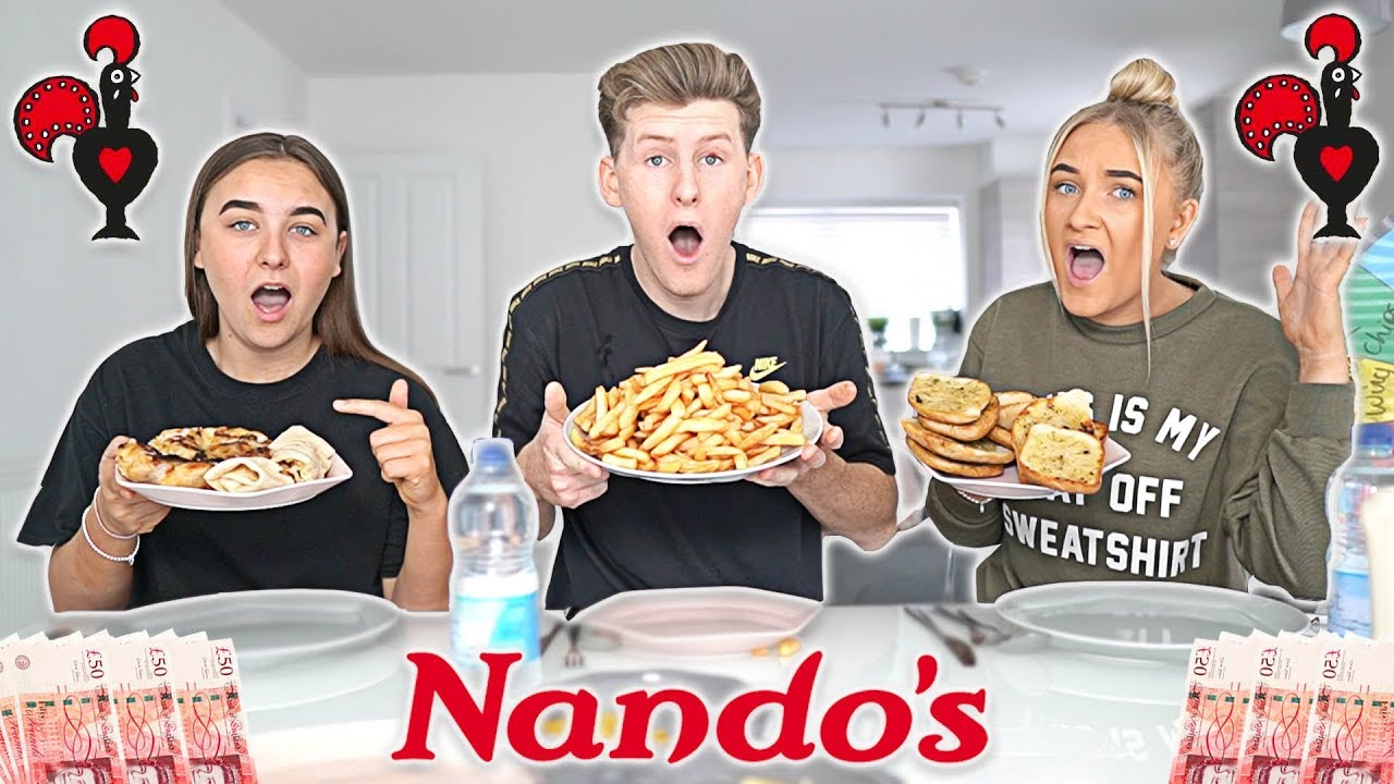 Последний, кто перестанет есть NANDOS, выиграет 1000 фунтов стерлингов — Challenge