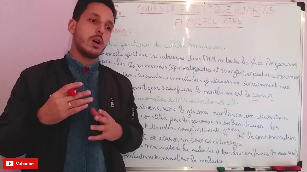 cours 1: Génétiques Humaine et moléculaire = INTRODUCTION  et plan de travail
