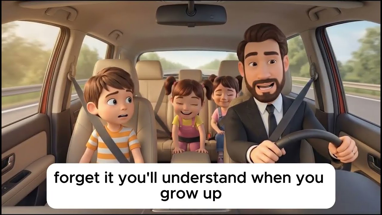 Easy English Dialogue and  conversation | A Day with Emily’s Family (Animated Cartoon ) 