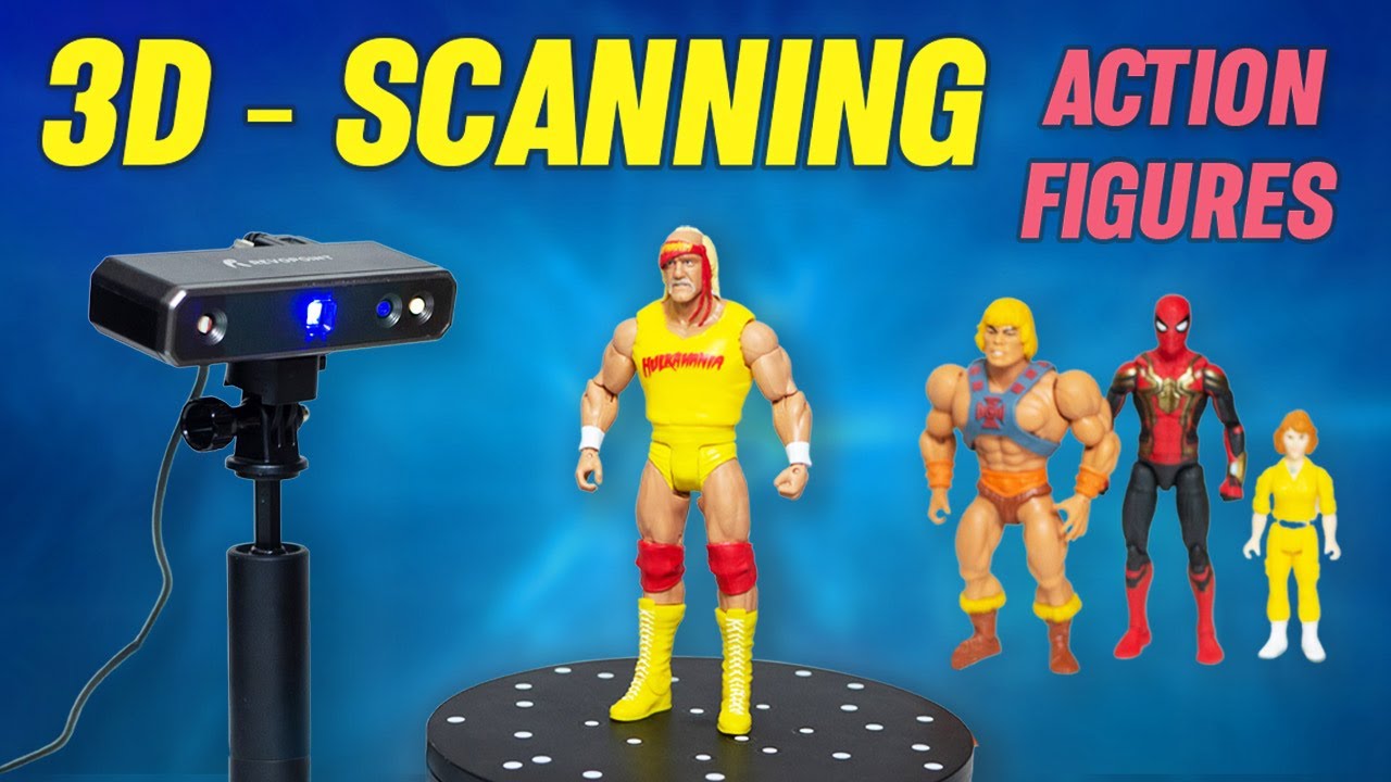 How to 3D-Scan Action Figures with the Revopoint MINI
