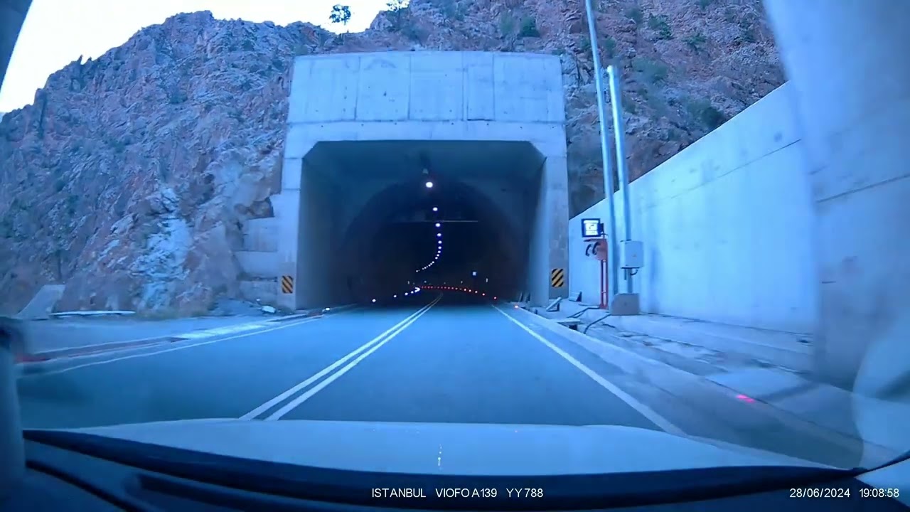 Yusufeli - Artvin (Tüneller) 2024 Yol Videosu 1440p60 (Yüksek çözünürlükte daha güzel)
