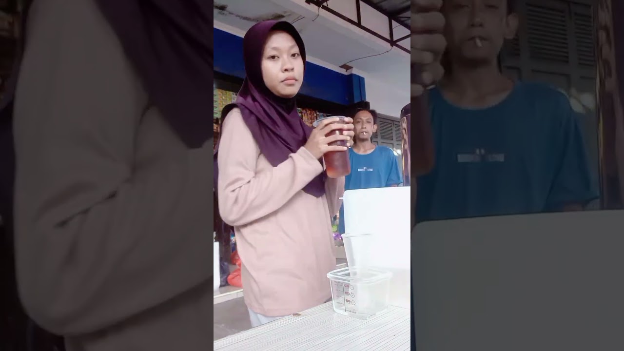 Mini vlog: jagain warung es teh (Yessi Nurmalla) Tugas BK
