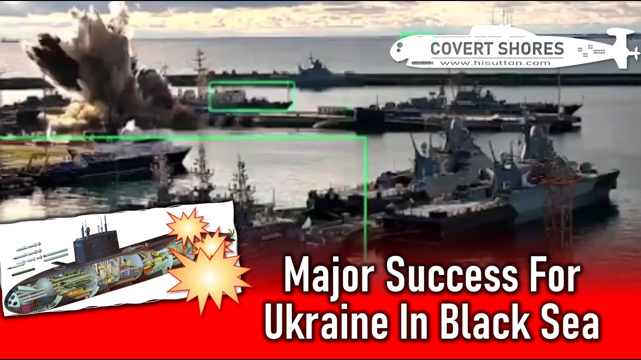 Российская подводная лодка попала под обстрел в Черном море в результате драматической атаки.