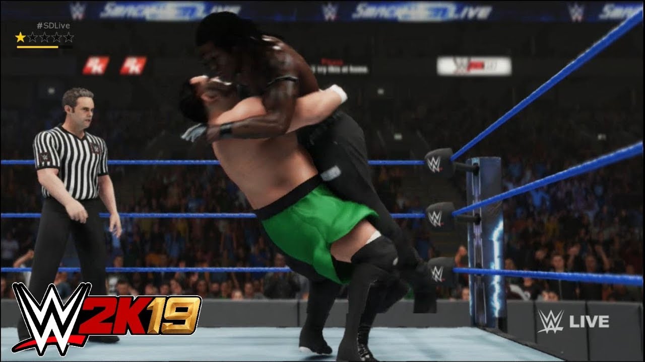 WWE 2K19 - Samoa Joe vs. R Truth | Smackdown Live
