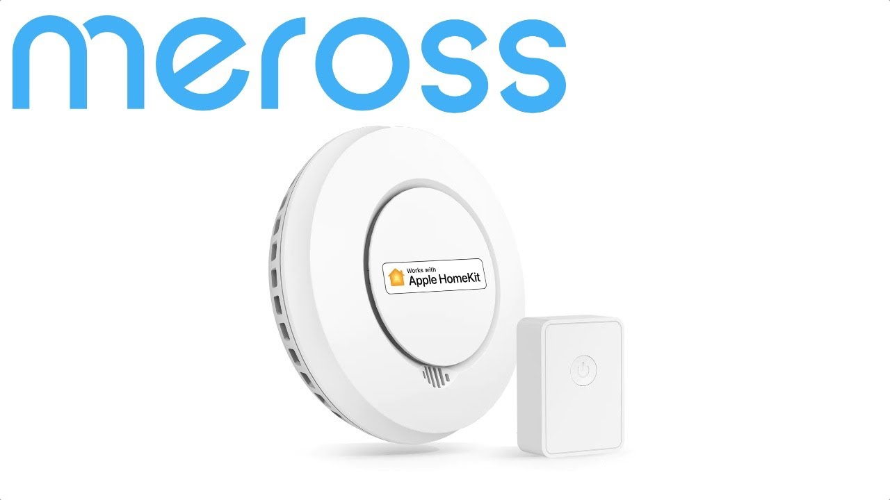 Detector de humo Meross para HomeKit