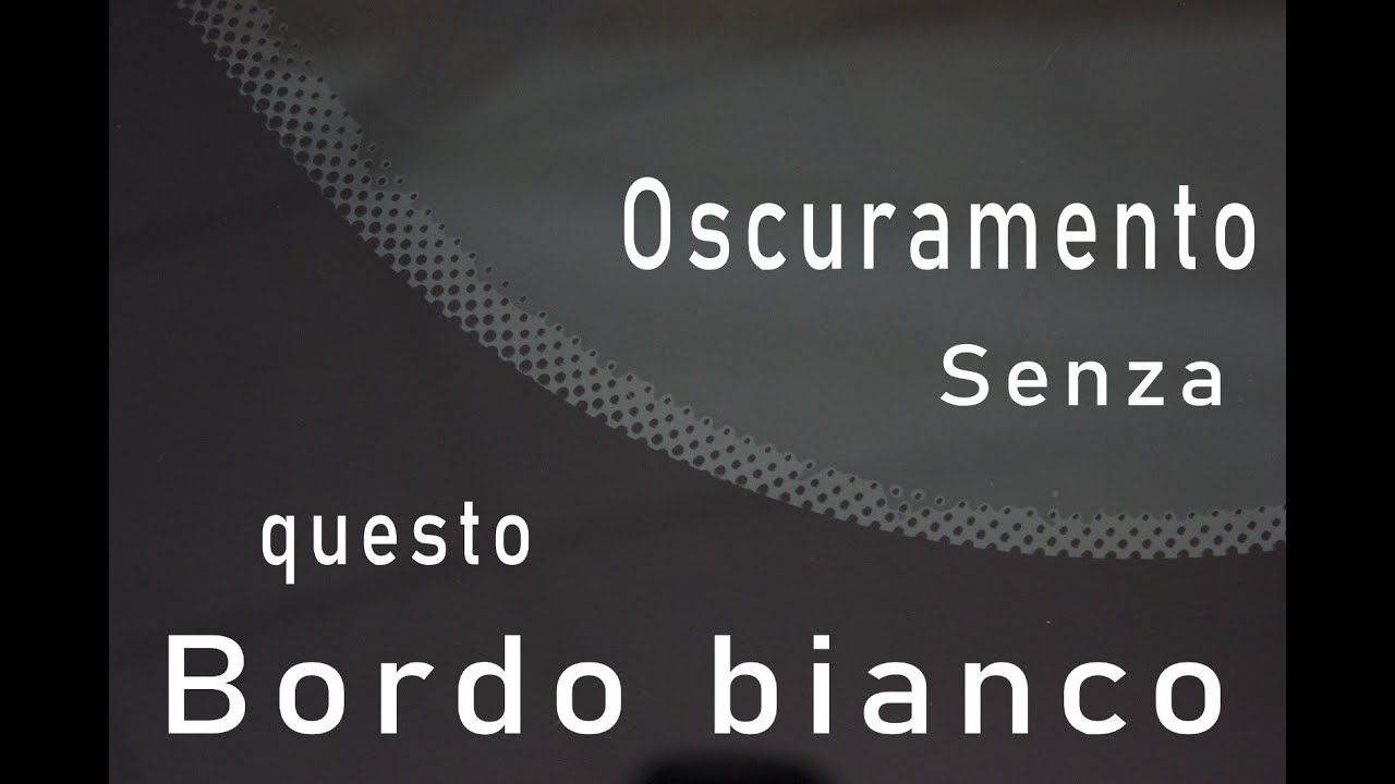 Noi rendiamo uniforme - il bordo della serigrafia.