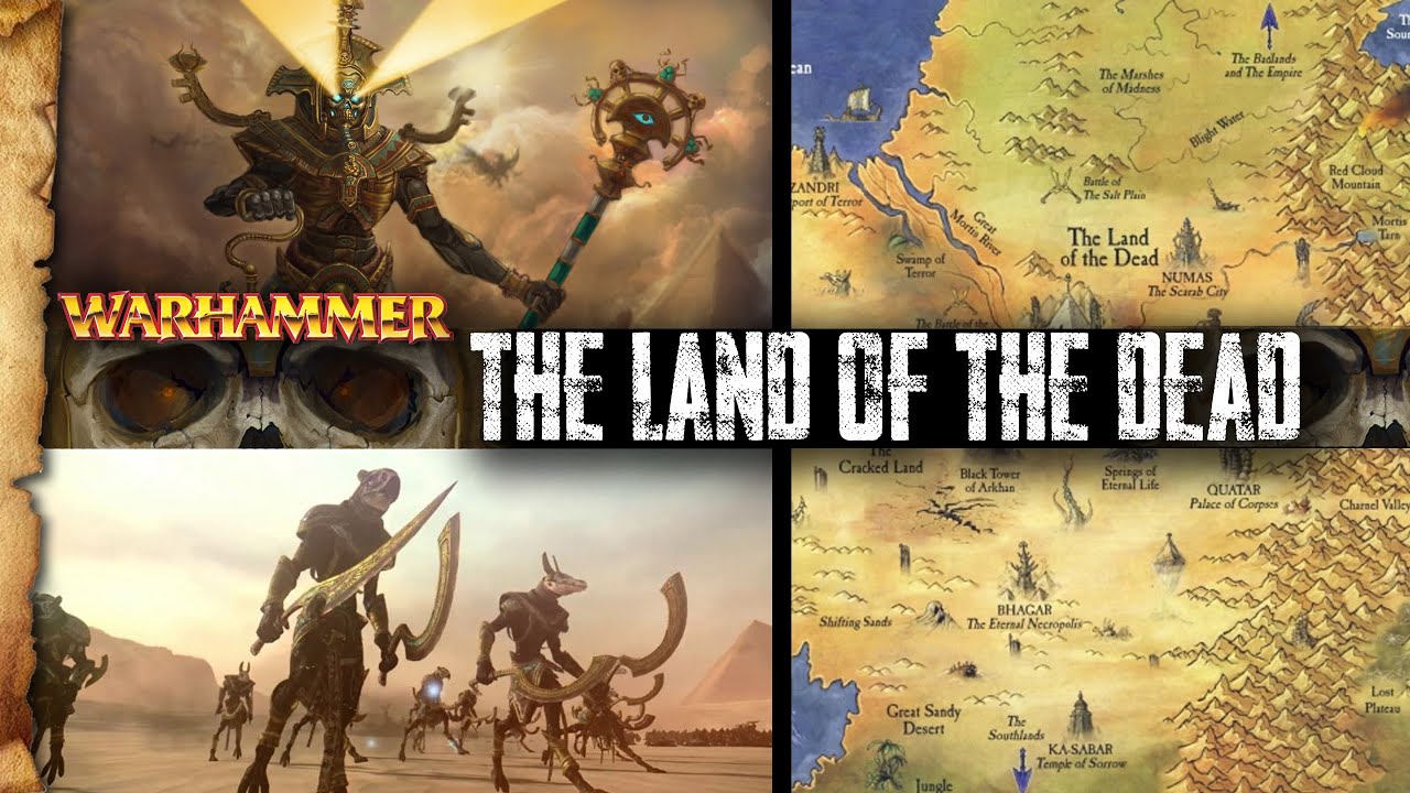 NEHEKHARA: The Land of the Dead - Monsters & Creatures of the Tomb Kings - Warhammer Fantasy  Lore