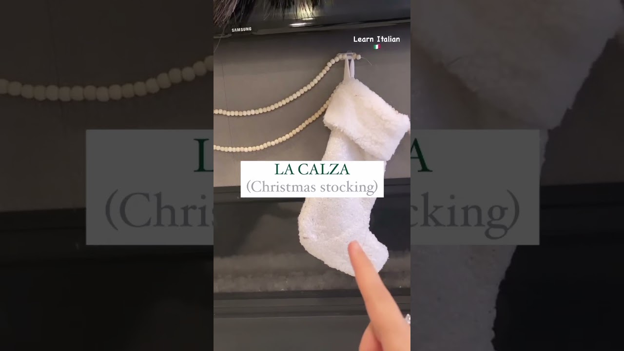 Christmas Vocabulary in Italian