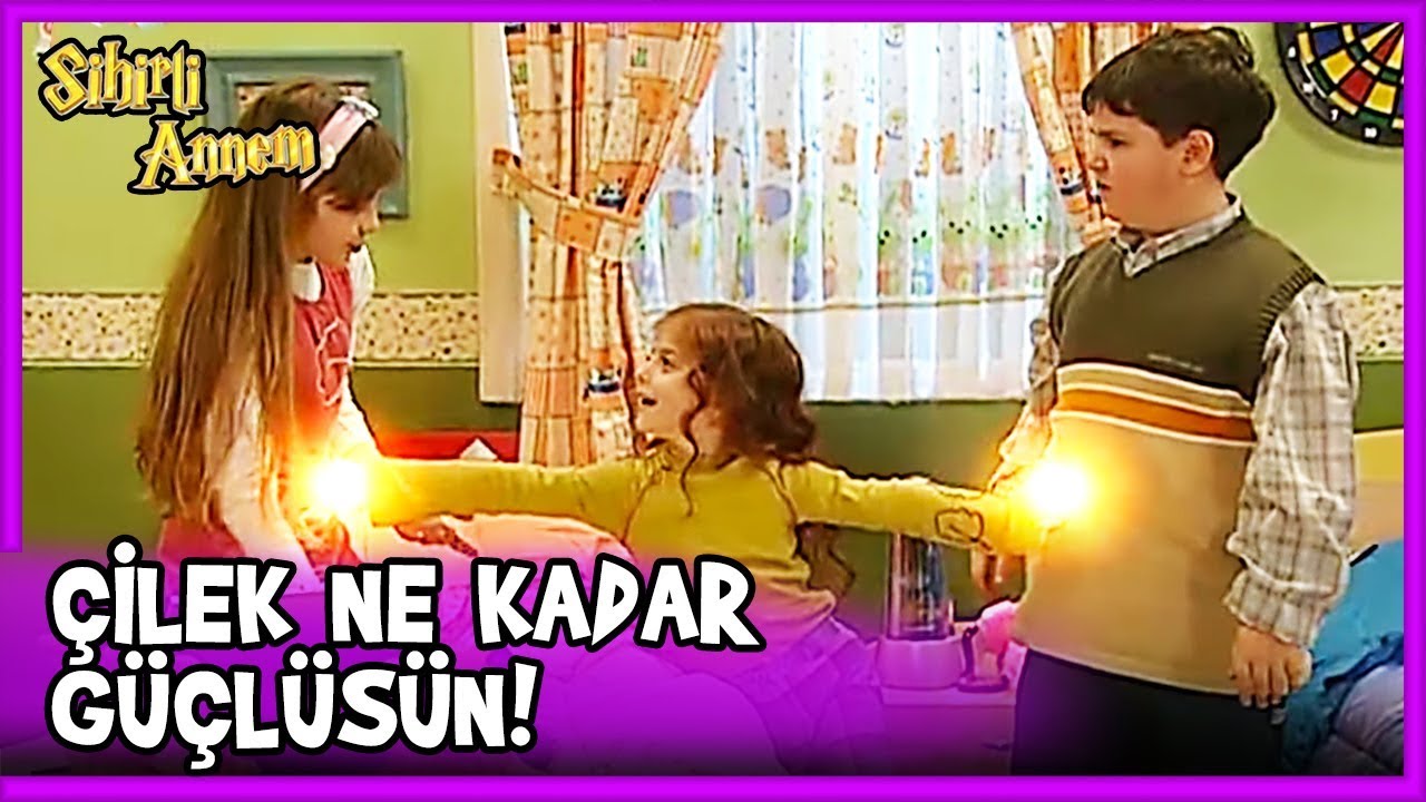 &Ccedil;ilek, Cem ve Ceren'in Kavgasını Ayırıyor - Sihirli Annem 8.B&ouml;l&uuml;m