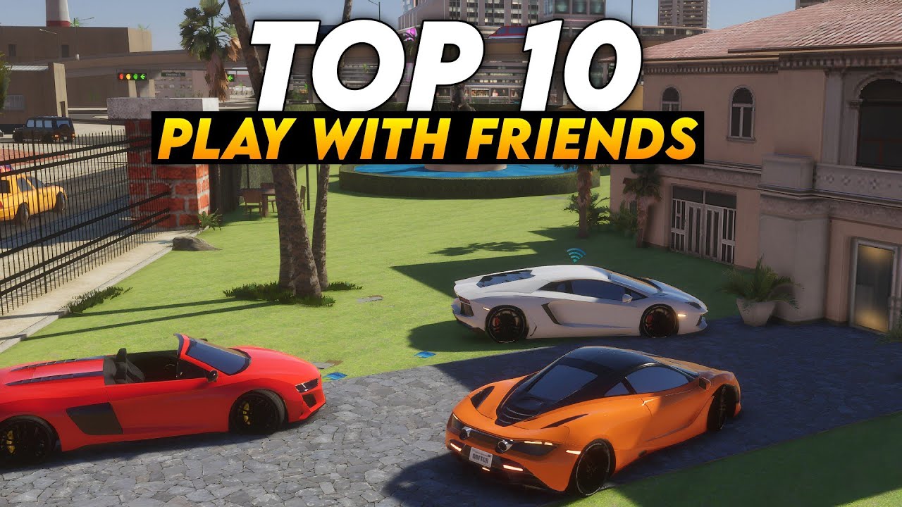 Top 10 Play With Friends Car Racing Games For Android | Multiplayer,Online & Offline | High Graphics