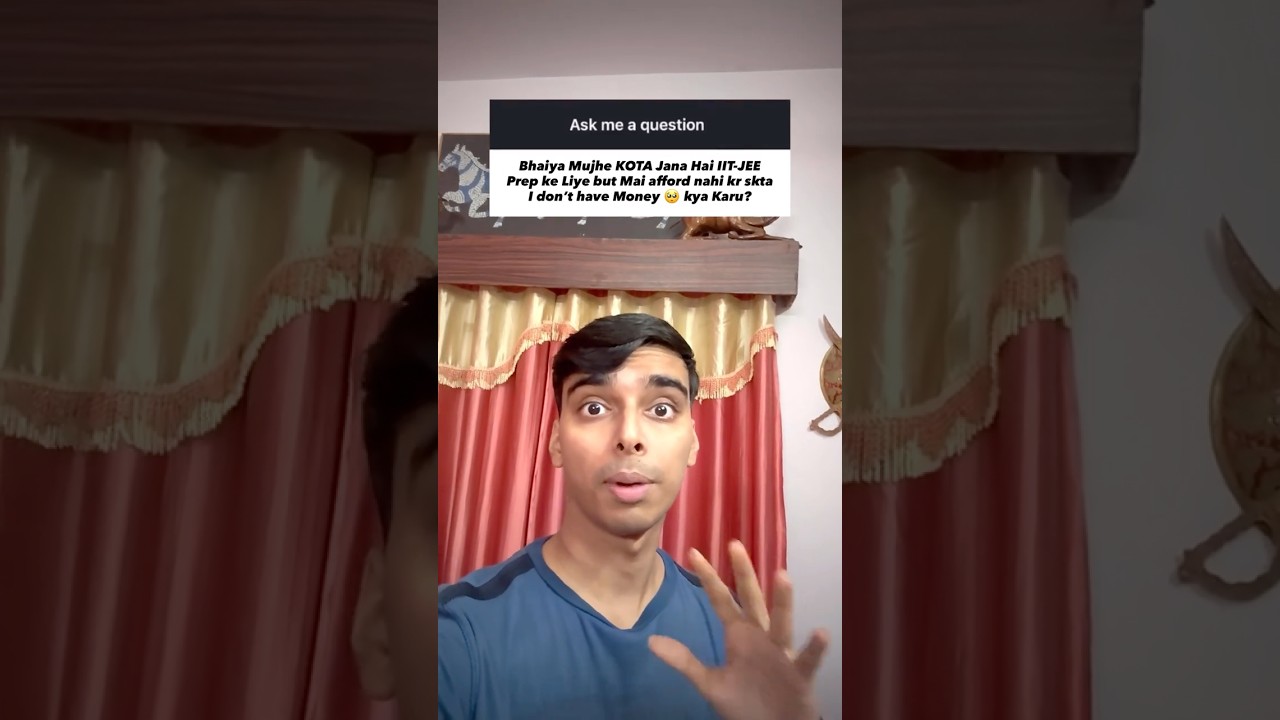 Why KOTA is Overpriced for JEE/NEET 😢🔥 IIT JEE Prep | IIT JEE | JEE Mains & Advanced #iit #jee