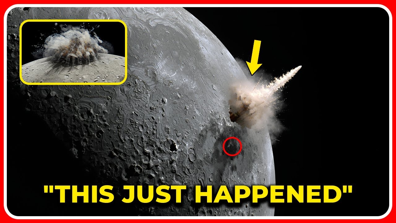 The Moon Was Just Hit by a Rock Watch It Live!