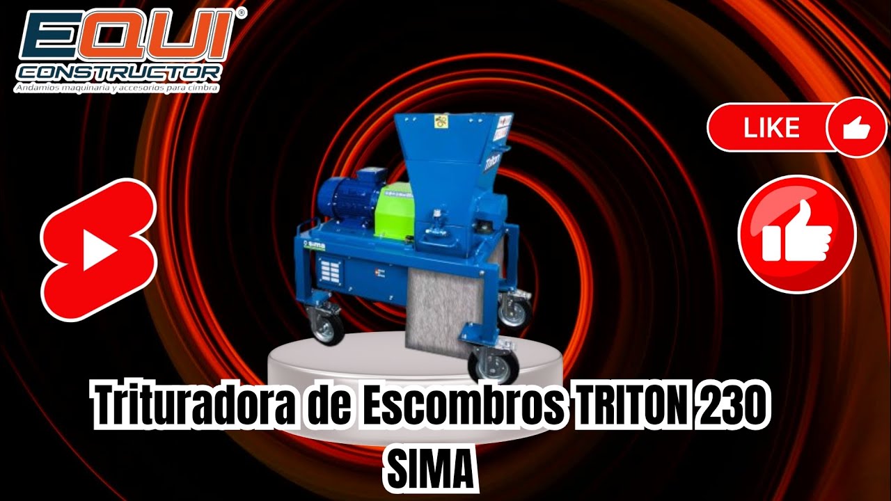 Trituradora de escombros TRITON 230 SIMA