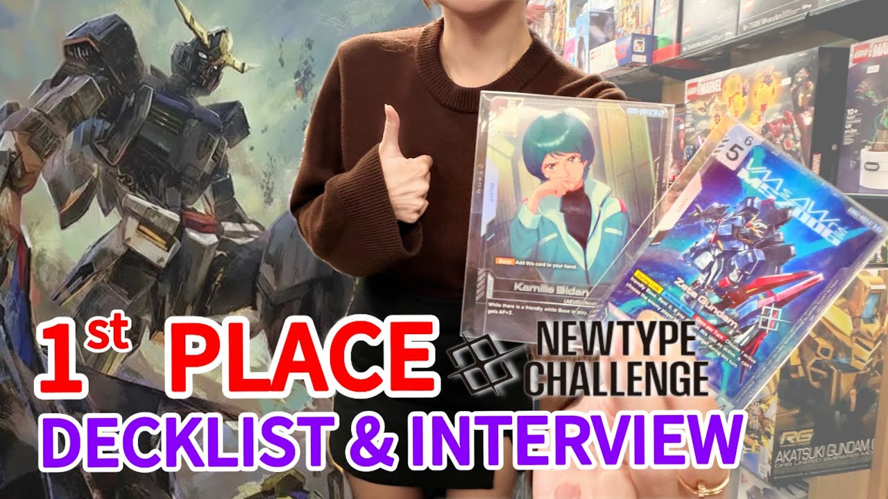 UNDEFEATED 1st Place Newtype Challenge 2 Decklist & Interview | Barbatos Aggro Blue/Purple