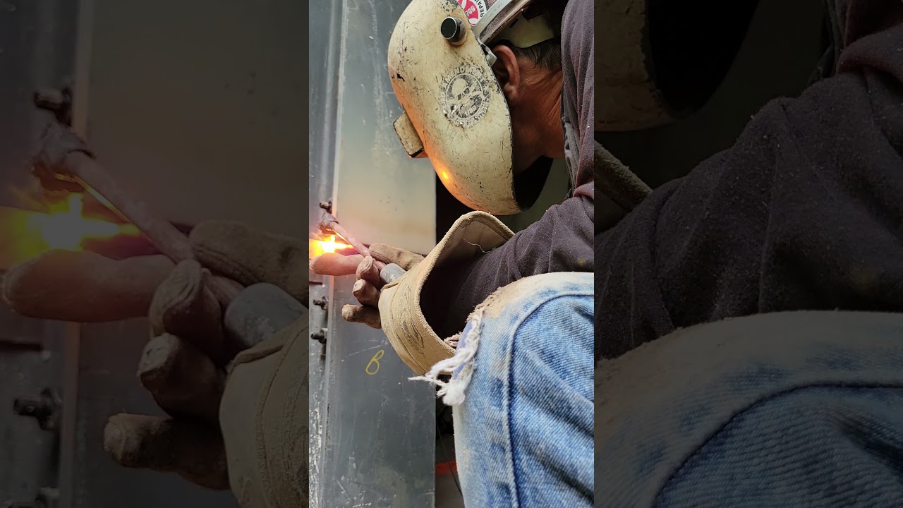 Structural Welding/Column Splice= Flux Core
