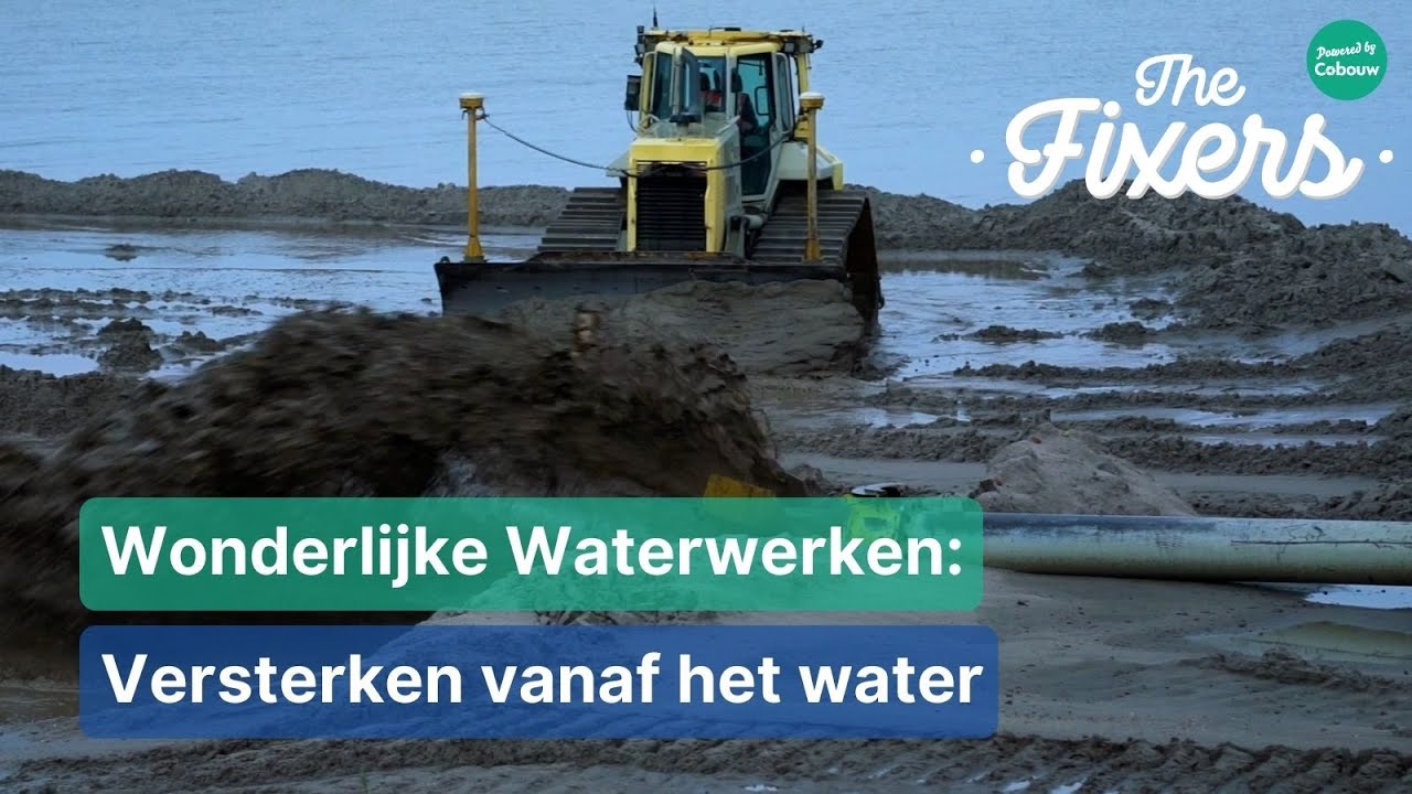 De zachte bodem van de Markermeerdijk | #6 Wonderlijke Waterwerken | The Fixers