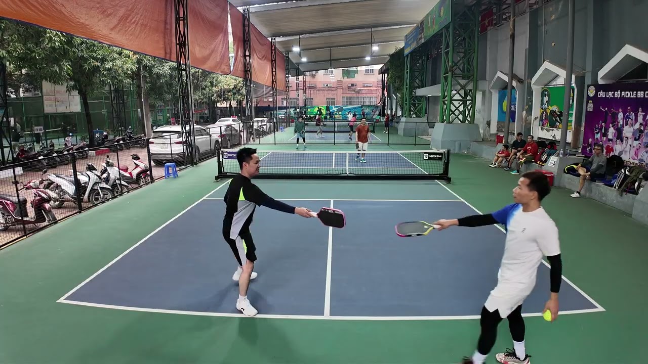 Set 1 [Trọng - Giang] vs [Dương - Chung] || Pickleball Club CT7 - 35 Trần Quý Kiên