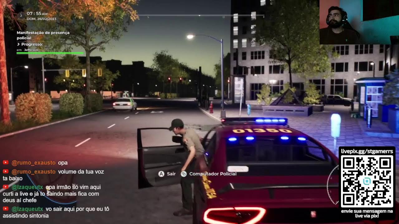 Um dia de policial...........