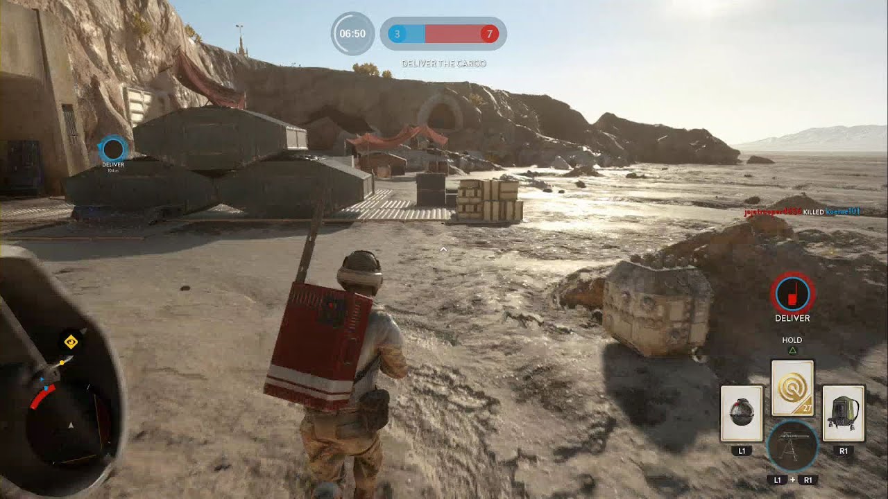 Star Wars Battlefront - Cargo Gameplay PS4 (No Commentary)