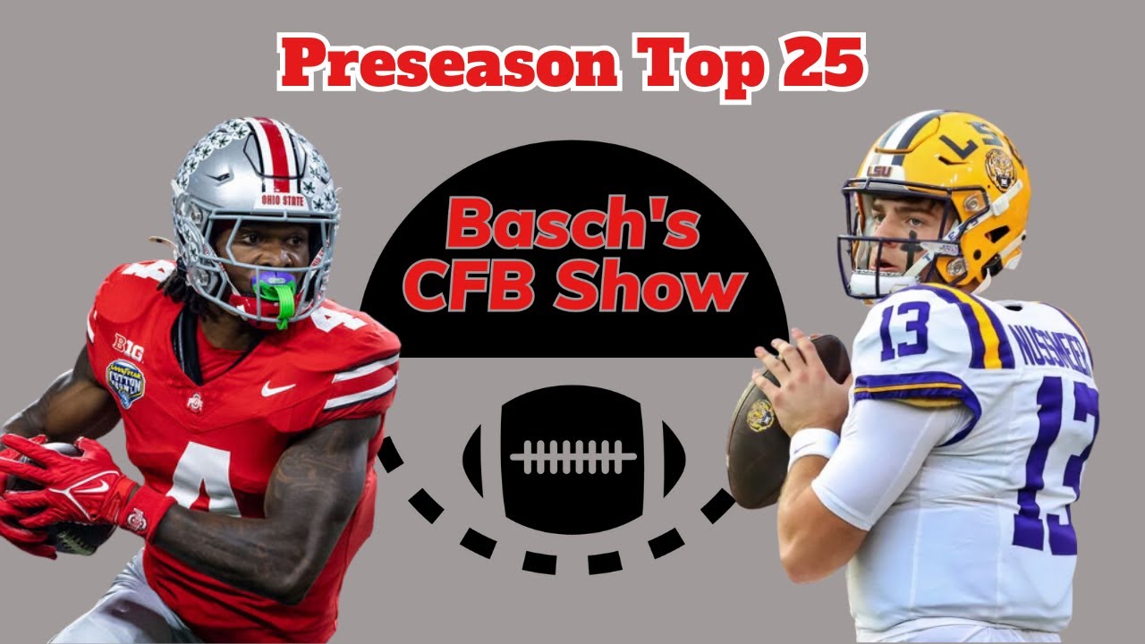 You Won't BELIEVE Who The Best College Football Team Is | College Football Preseason Top 25