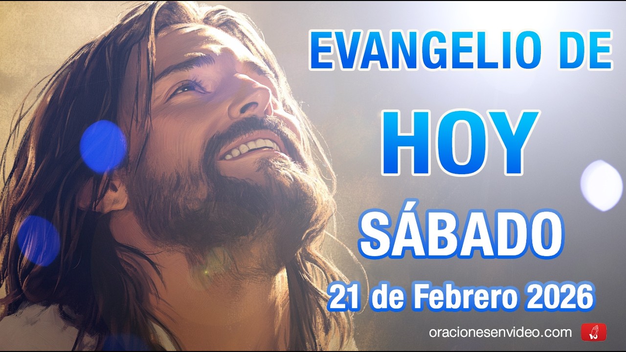Evangelio de HOY Sábado 21 de febrero 2026 Lc 5,27-32 ¡Sígueme!