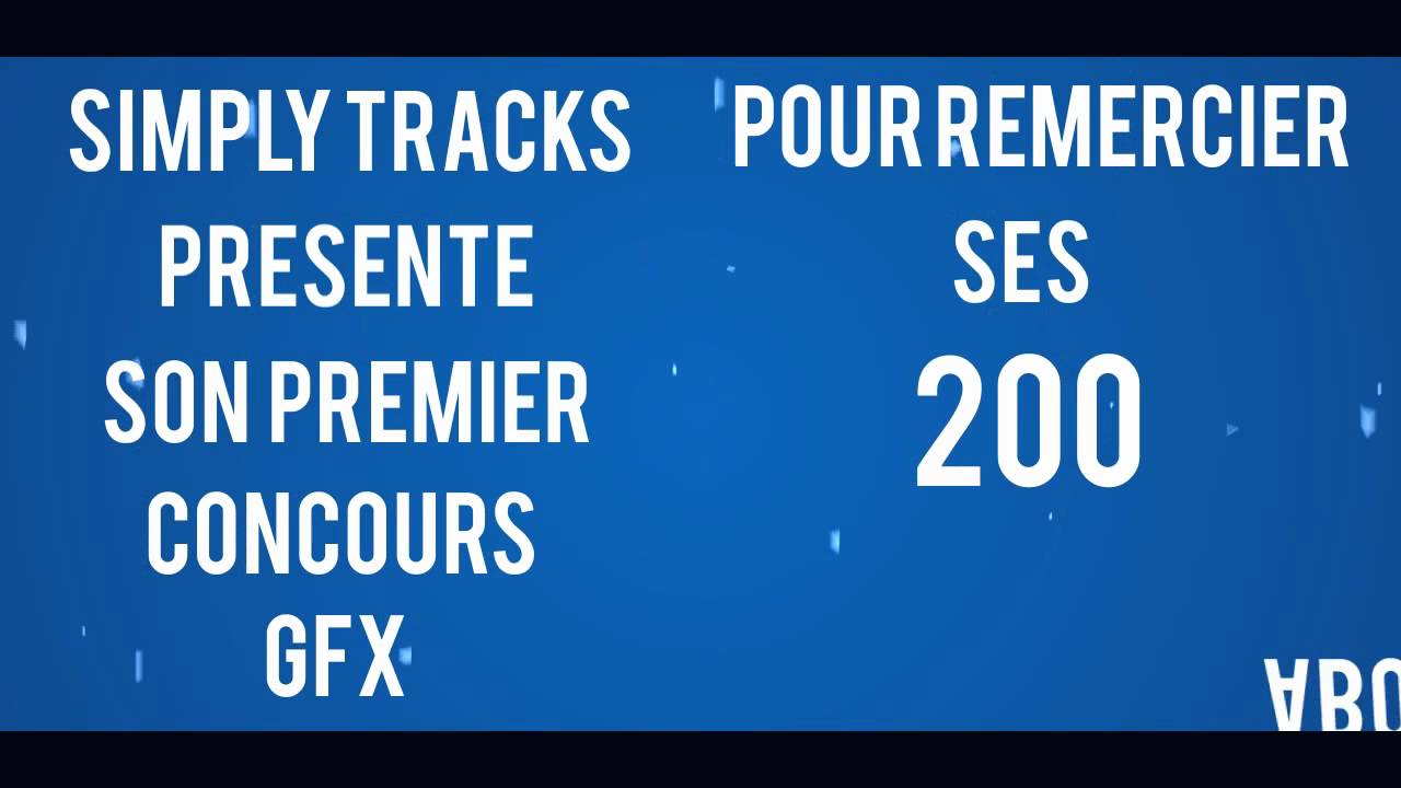 SimplyTracks / GFX Contest