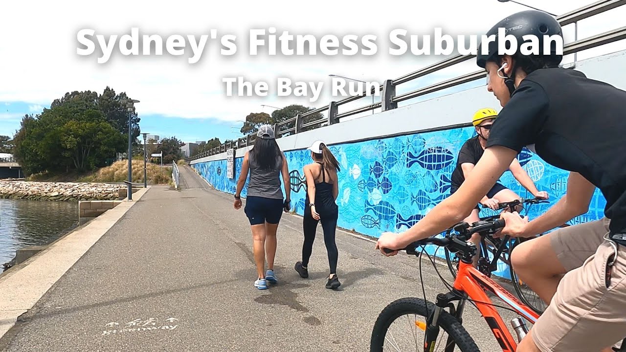 Sydney's Fitness Suburban The Bay Run Area | Sydney Walk Tour Around The Bay Run 4K HD 