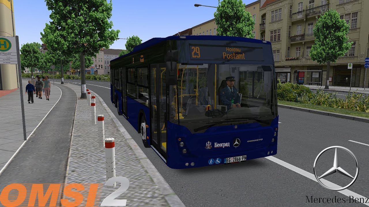Omsi 2 - Ahlheim Laurenzbach Updated - Line 29 - Mercedes Benz Conecto