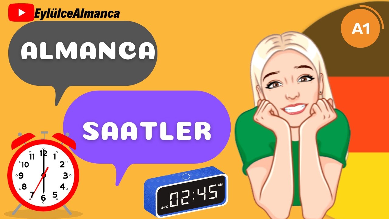 ALMANCA SAATLER: 29. Ders İçin  Sürpriz İpuçları! / Die Uhrzeiten
