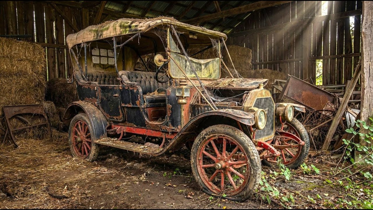 From Barn Dust to Museum Piece – ASMR Rebuild of a 1905 Cadillac Model D