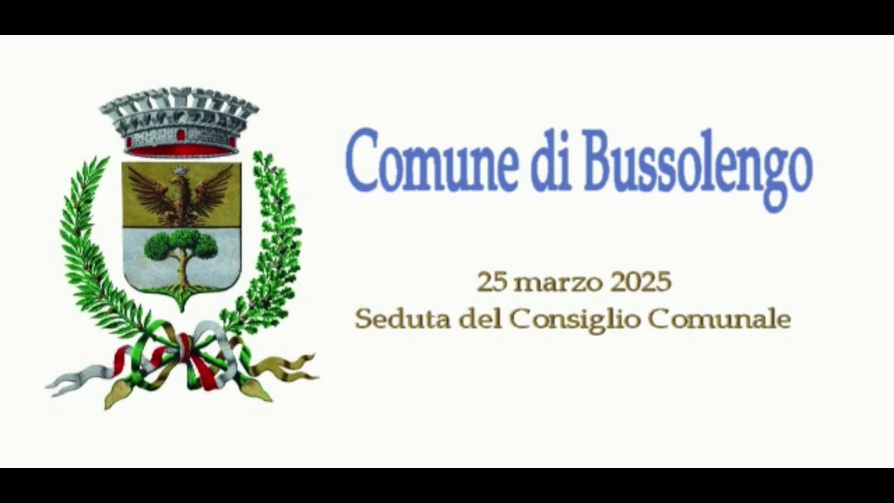 Consiglio Comunale del 25/03/2025