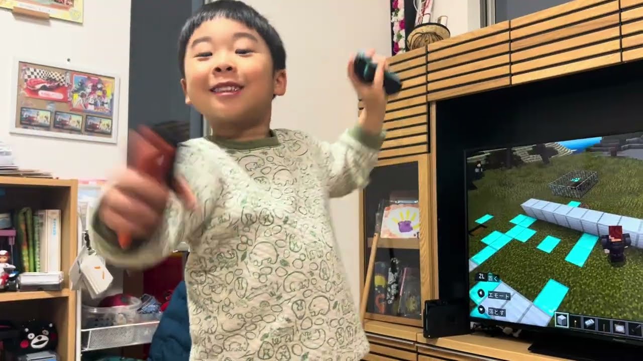 5歳児YouTuberたこぼうず　Minecraft刑務所取り壊し工事配信