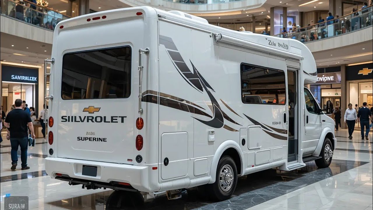 Роскошь сочетается с необузданной мощью! Chevrolet Silverado 5500HD Super-C 2026 года.