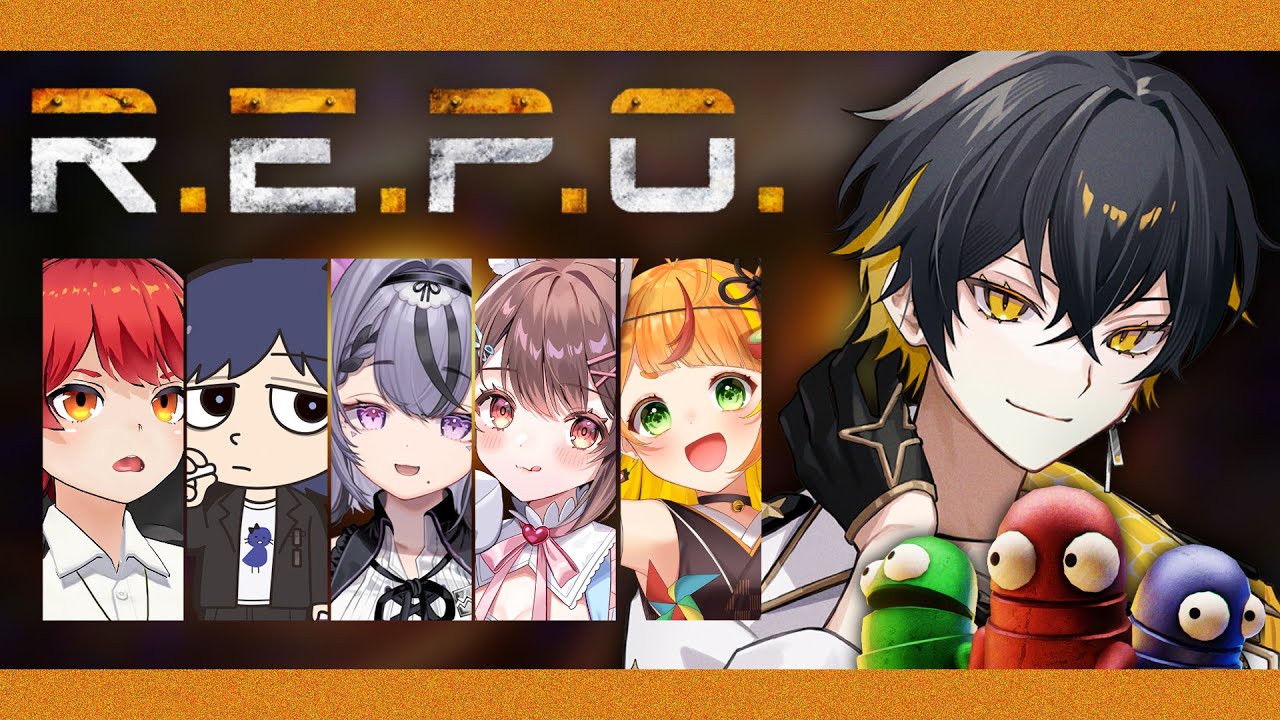 REPO｜新年リベンジ戦！皆でレベル10目指す！ - 夜十神封魔 × 赤髪のとも × 鬱先生 × コンプサウルス × 星宮ちょこ × 小廻こま