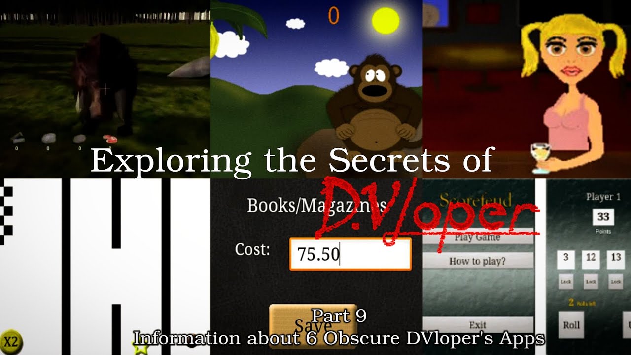 Information about 6 Obscure DVloper's Apps | Exploring the Secrets of DVloper #9