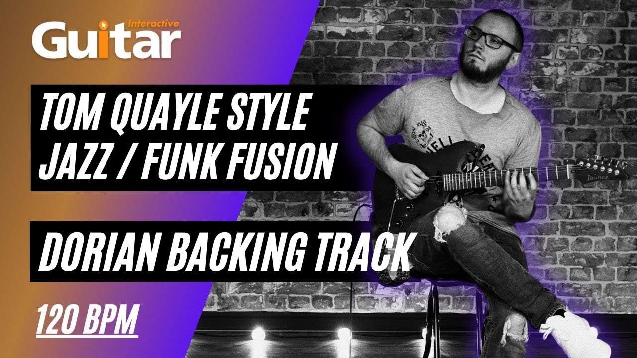 Tom Quayle Style | Jazz / Funk Fusion Backing Track | Classic YouTube Fusion