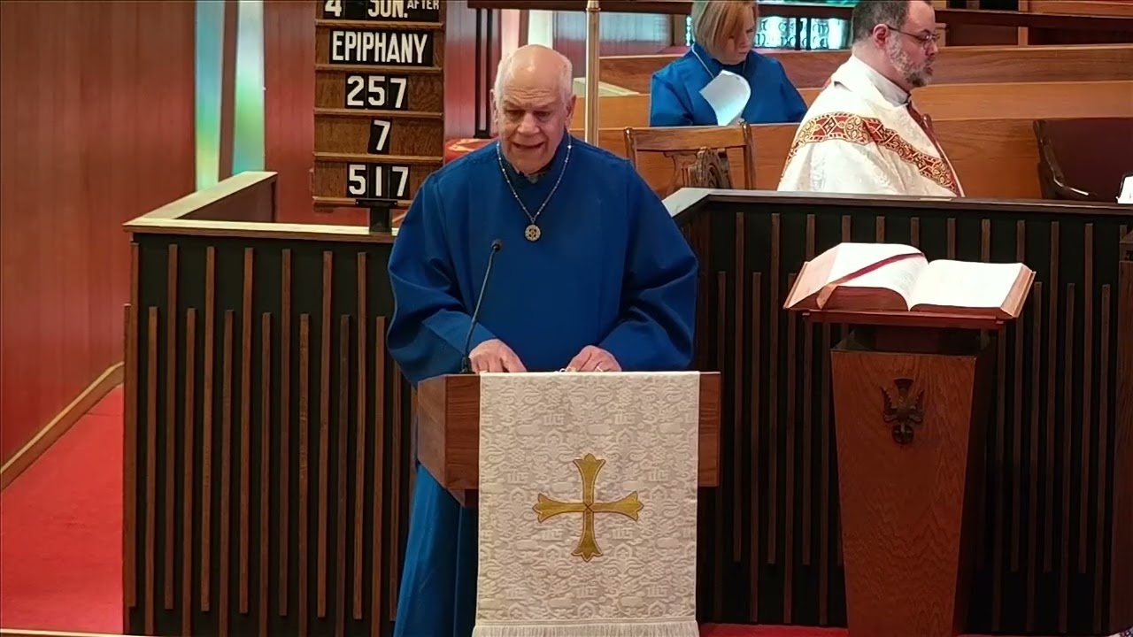 4th Sunday after Epiphany February 1st, 2026