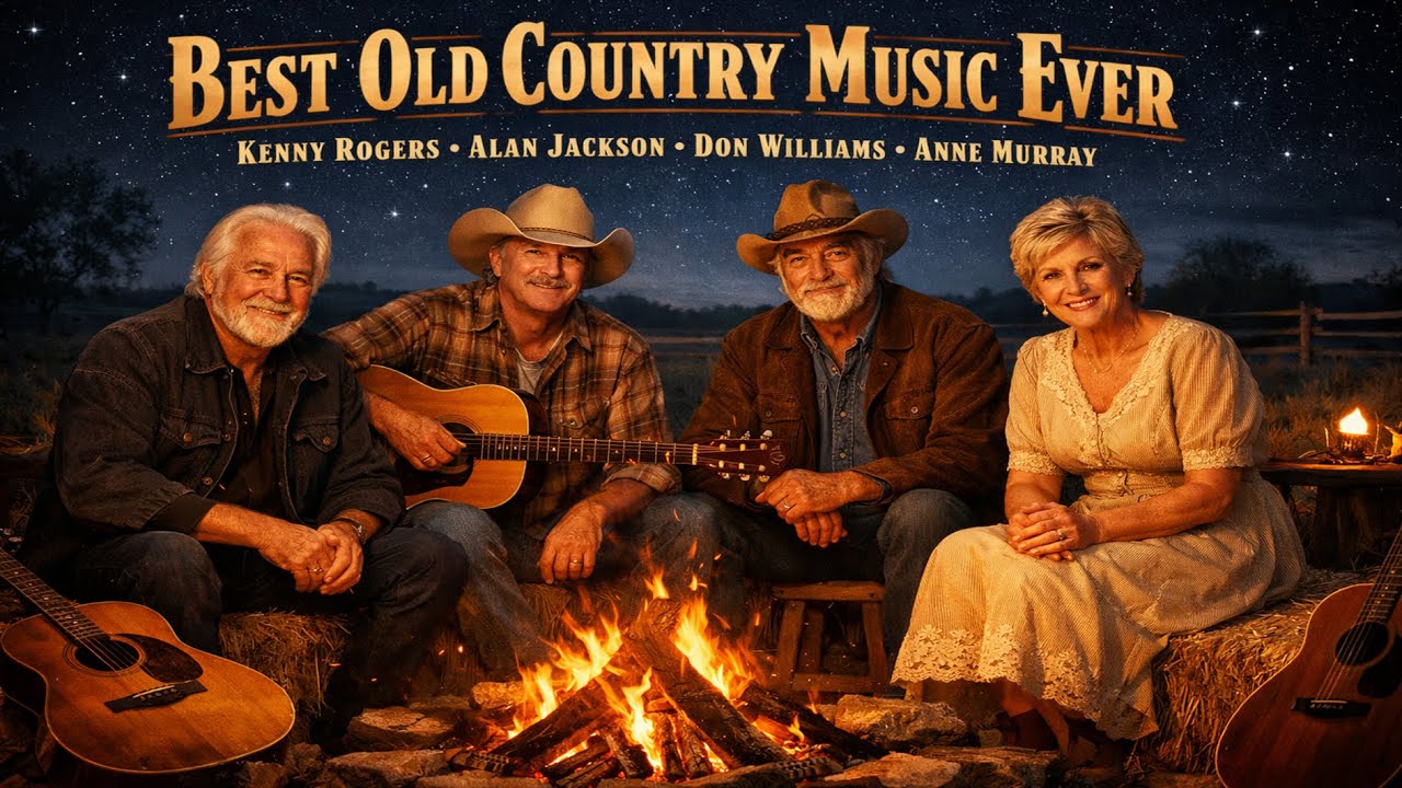 Best Old Country Music Ever 🎶 | Kenny Rogers • Alan Jackson • Don Williams • Anne Murray