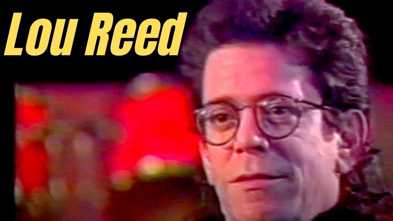 Lou Reed - 1989 Interview 