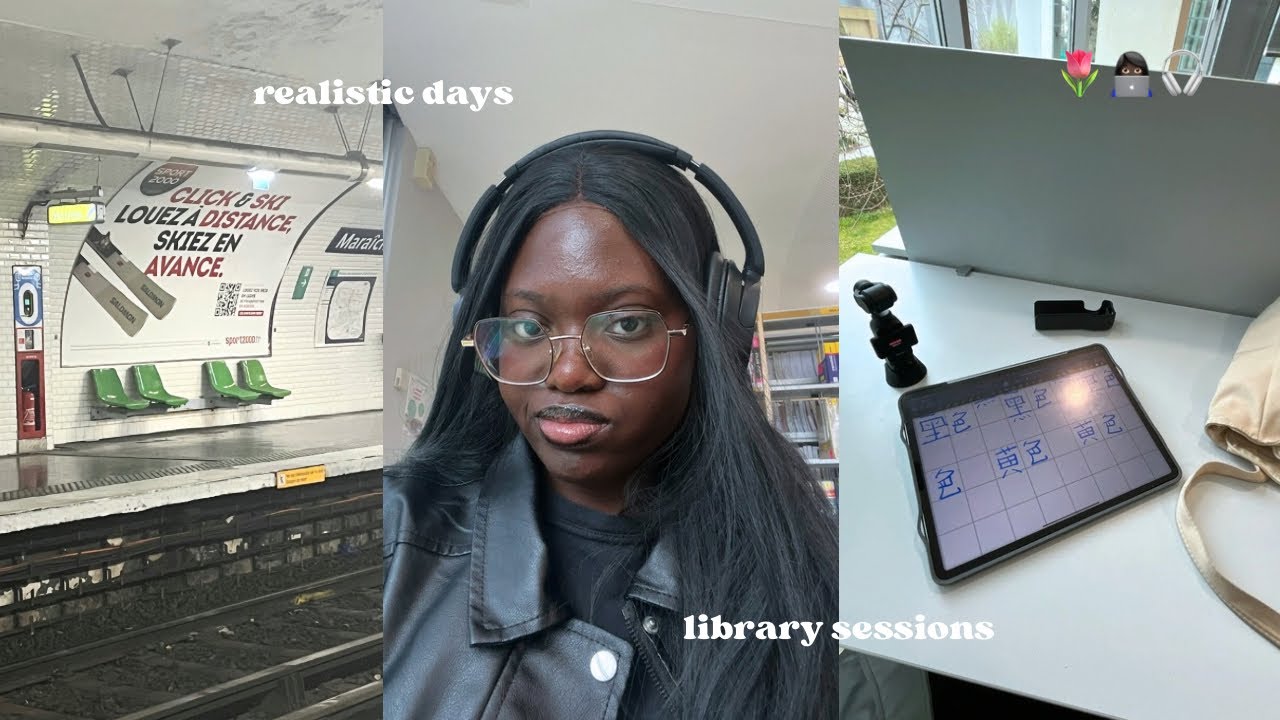 study vlog ₊˚.🎧📓✩: productive & realistic days, library sessions, open talk, spring semester