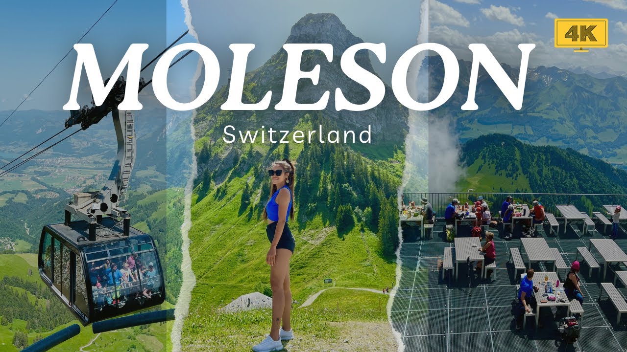 SUMMER at MOLESON: Breathtaking views from the Swiss Alps