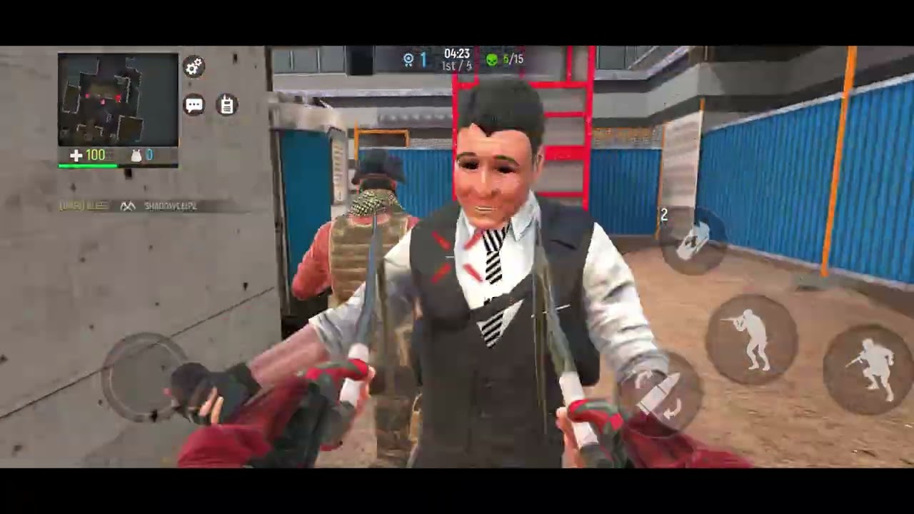 Modern Ops -Knives Only Vs Grenade Users #modernops #bleedmodernops #youtube #gaming #respect 