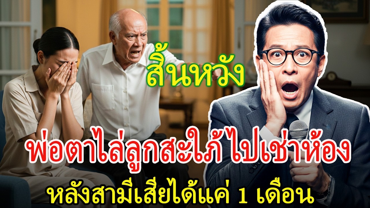 สามีเพิ่งเสียได้ 1 เดือน พ่อตาผู้เผด็จการบังคับลูกสะใภ้ออกไปเช่าห้องอยู่