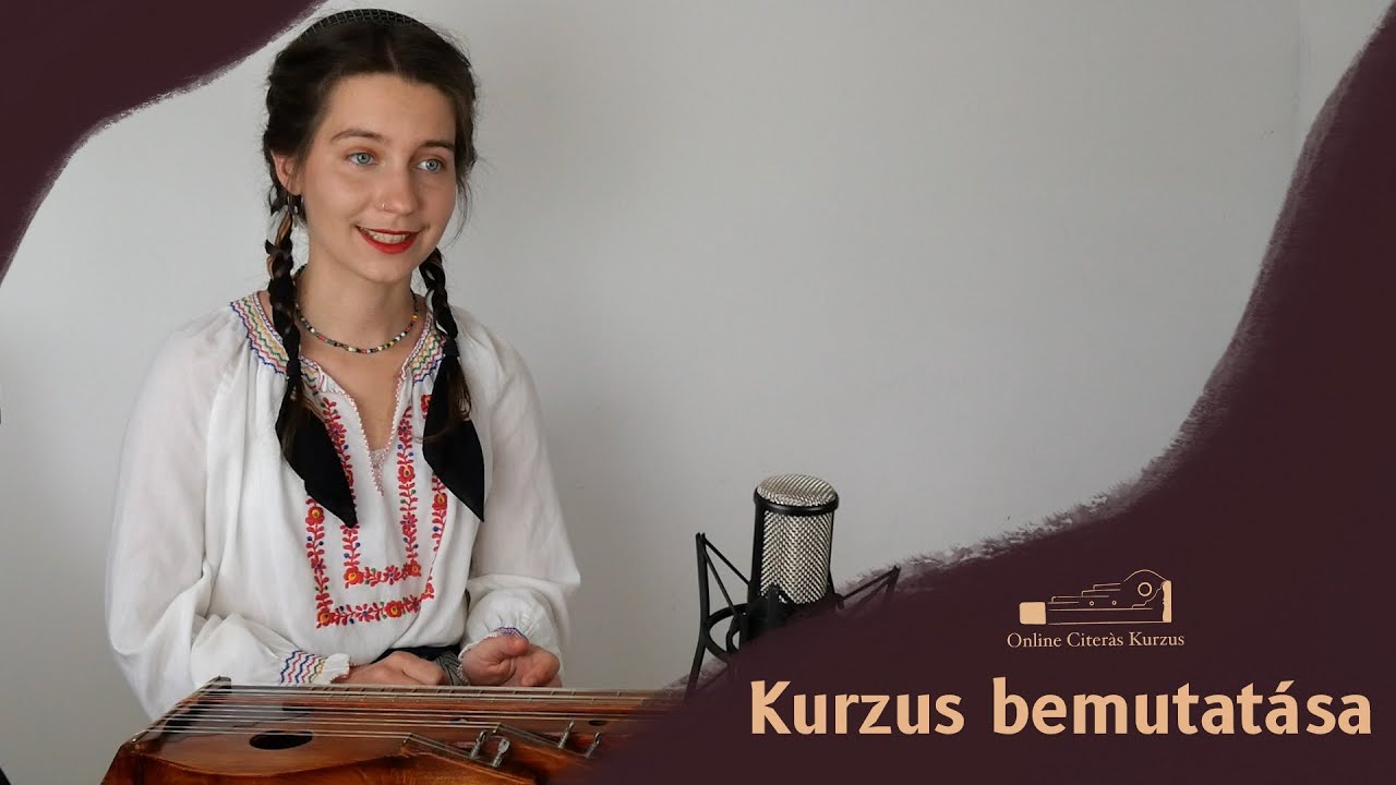 Citera oktatás kezdőknek I Online kurzus bemutatása