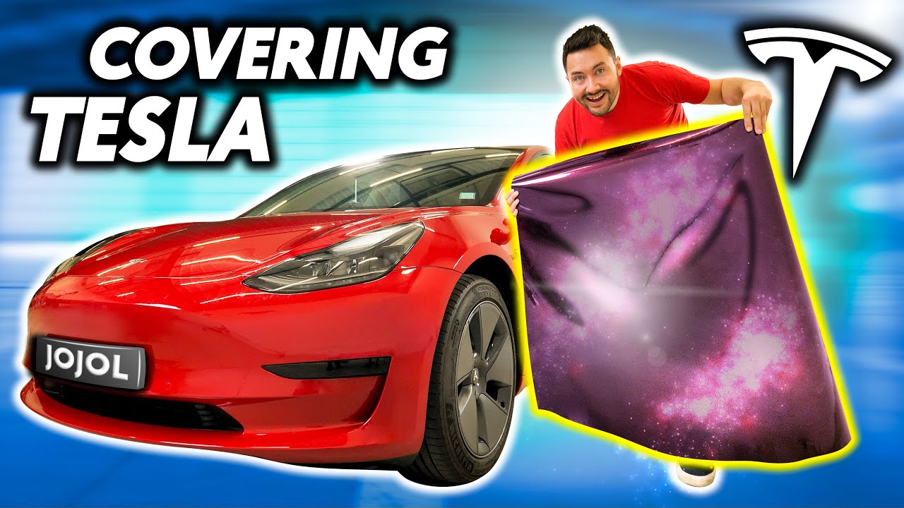 Je Custom ma Tesla moi m&ecirc;me ! (Tuto Covering Voiture)