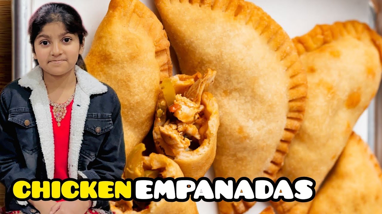 CHICKEN EMPANADAS RECIPE 🤤 | FRIED 🍤 | FOUR STARS |