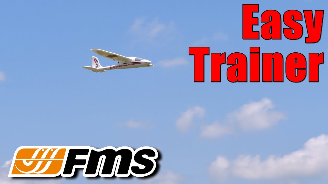FMS Easy Trainer Maiden Flight • BEGINNER RC PLANE SERIES VIDEO 6