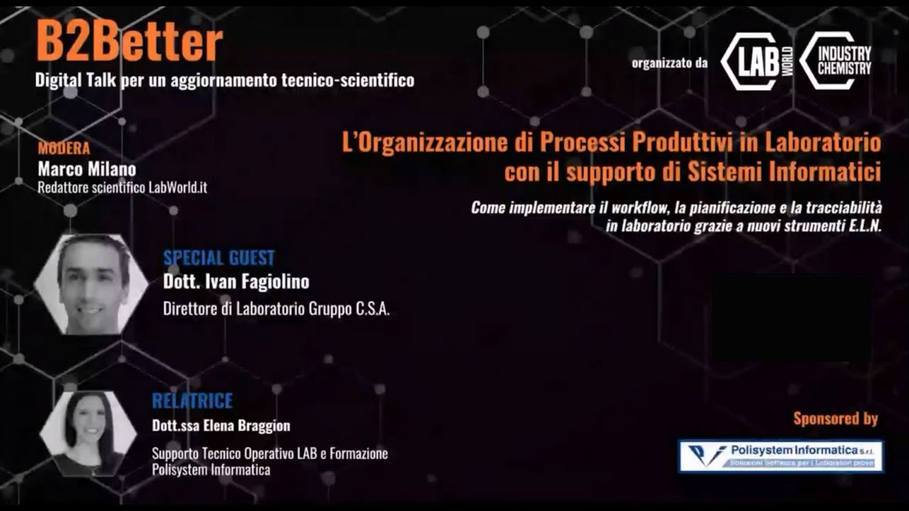 L&rsquo;Organizzazione di Processi Produttivi in Laboratorio con il supporto di Sistemi Informatici
