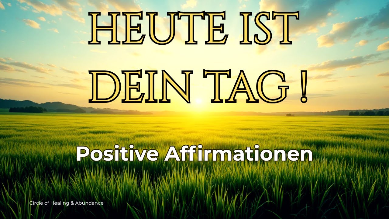 Diese Affirmationen verändern deinen Tag - 15 Minuten für neue Energie🌟